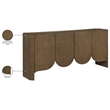Meridian Furniture Ember Brown Solid Wood Sideboard/Buffet