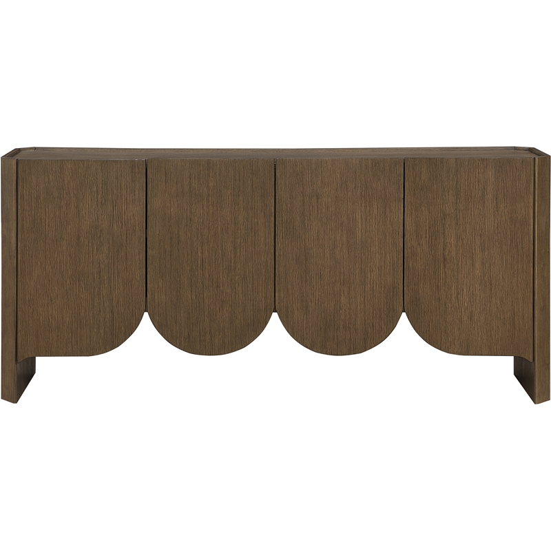 Meridian Furniture Ember Brown Solid Wood Sideboard/Buffet