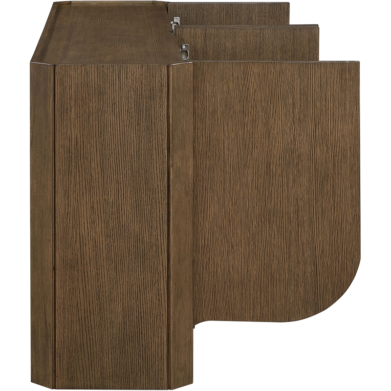 Meridian Furniture Ember Brown Solid Wood Sideboard/Buffet