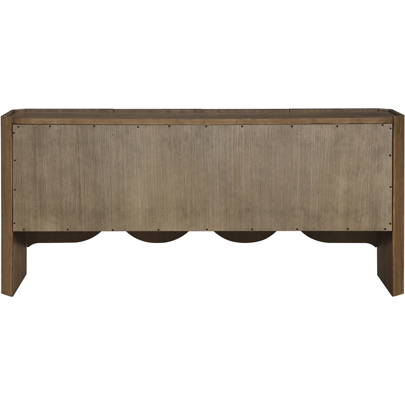 Meridian Furniture Ember Brown Solid Wood Sideboard/Buffet