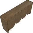 Meridian Furniture Ember Brown Solid Wood Sideboard/Buffet