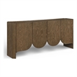 Meridian Furniture Ember Brown Solid Wood Sideboard/Buffet