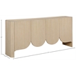 Meridian Furniture Ember Natural Solid Wood Sideboard/Buffet