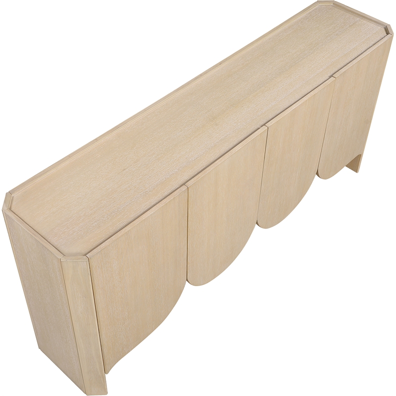 Meridian Furniture Ember Natural Solid Wood Sideboard/Buffet