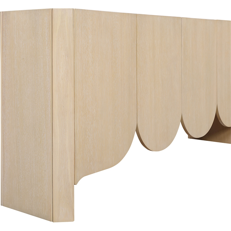 Meridian Furniture Ember Natural Solid Wood Sideboard/Buffet