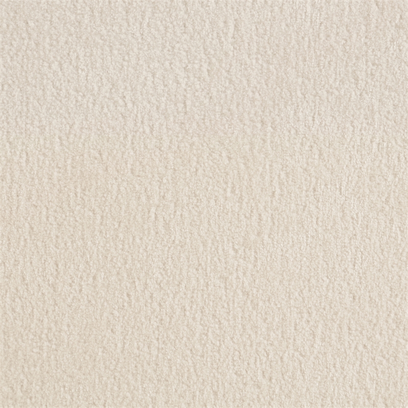 Meridian Furniture Neria Cream Chenille Fabric Upholstered Swivel Accent Chair