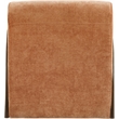 Meridian Furniture Neria Cognac Chenille Fabric Upholstered Swivel Accent Chair
