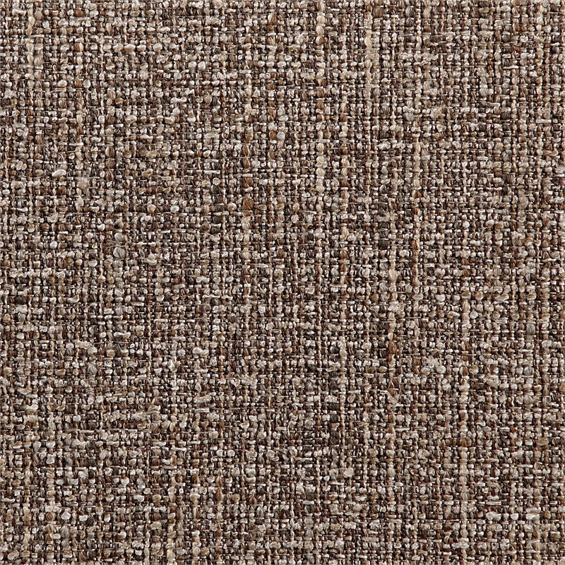 Meridian Furniture Valeo Brown Linen Textured Fabric Dining Chair (Set of 2)