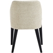 Meridian Furniture Valeo Beige Linen Textured Fabric Dining Chair (Set of 2)