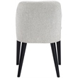 Meridian Furniture Valeo Grey Linen Textured Fabric Dining Chair (Set of 2)