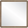 Meridian Furniture Adagio Brown Solid Wood And Oak Veneer Mirror