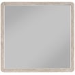 Meridian Furniture Adagio Natural Solid Wood And Oak Veneer Mirror
