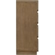 Meridian Furniture Adagio Brown Solid Wood And Oak Veneer Chest