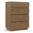 Meridian Furniture Adagio Brown Solid Wood And Oak Veneer Chest