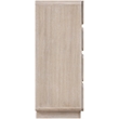 Meridian Furniture Adagio Natural Solid Wood And Oak Veneer Chest