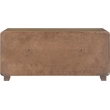 Meridian Furniture Adagio Brown Solid Wood And Oak Veneer Dresser