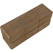 Meridian Furniture Adagio Brown Solid Wood And Oak Veneer Dresser