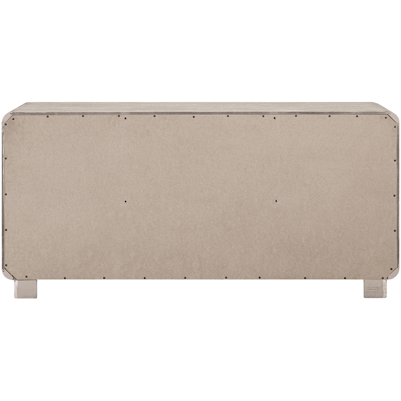 Meridian Furniture Adagio Natural Solid Wood And Oak Veneer Dresser