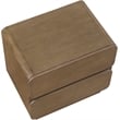 Meridian Furniture Adagio Brown Solid Wood And Oak Veneer Nightstand
