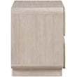 Meridian Furniture Adagio Natural Solid Wood And Oak Veneer Nightstand