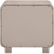Meridian Furniture Adagio Natural Solid Wood And Oak Veneer Nightstand