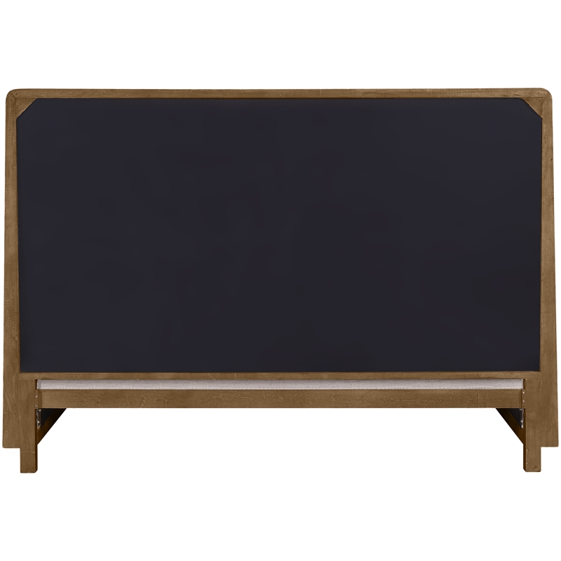 Meridian Furniture Adagio Brown Fabric Upholstered King Bed