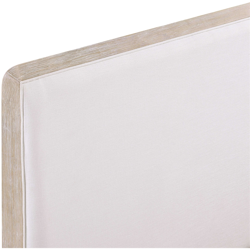 Meridian Furniture Adagio Natural Fabric Upholstered King Bed