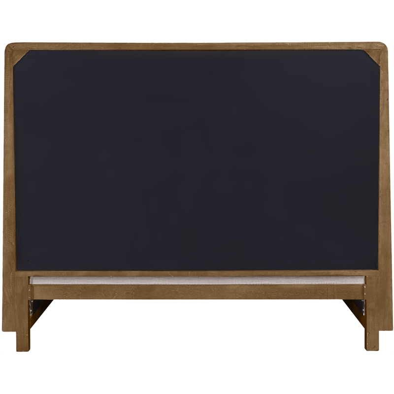 Meridian Furniture Adagio Brown Fabric Upholstered Queen Bed