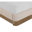 Meridian Furniture Adagio Brown Fabric Upholstered Queen Bed