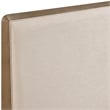 Meridian Furniture Adagio Brown Fabric Upholstered Queen Bed