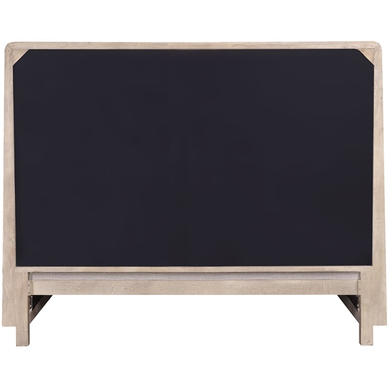 Meridian Furniture Adagio Natural Fabric Upholstered Queen Bed