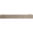 Meridian Furniture Rummi Beige Velvet Performance Fabric 9pc. Modular Sectional