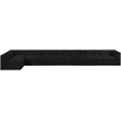 Meridian Furniture Rummi Black Velvet Performance Fabric 8pc. Modular Sectional