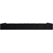 Meridian Furniture Rummi Black Velvet Performance Fabric 9pc. Modular Sectional