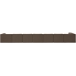 Meridian Furniture Rummi Brown Velvet Performance Fabric 8pc. Modular Sectional