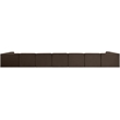Meridian Furniture Rummi Brown Velvet Performance Fabric 9pc. Modular Sectional