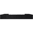 Meridian Furniture Rummi Black Velvet Performance Fabric 10pc. Modular Sectional