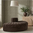 Meridian Furniture Rummi Brown Velvet Performance Fabric 2pc. Modular Loveseat