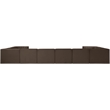 Meridian Furniture Rummi Brown Velvet Performance Fabric 10pc. Modular Sectional