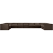 Meridian Furniture Rummi Brown Velvet Performance Fabric 11pc. Modular Sectional