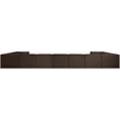 Meridian Furniture Rummi Brown Velvet Performance Fabric 11pc. Modular Sectional