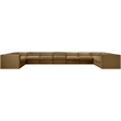 Meridian Furniture Rummi Saddle Velvet Fabric 11pc. Modular Sectional