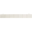Meridian Furniture Rummi Cream Velvet Performance Fabric 9pc. Modular Sectional