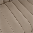 Meridian Furniture Rummi Beige Velvet Performance Fabric Armless Chair