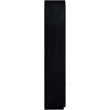 Meridian Furniture Botanical Black Solid Wood Bookcase