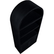 Meridian Furniture Botanical Black Solid Wood Bookcase