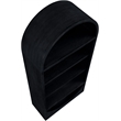 Meridian Furniture Hearth Black Solid Wood Bookcase