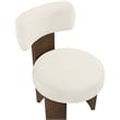 Meridian Furniture Atelier Cream Vegan Leather Dining Chair (Set of 2)