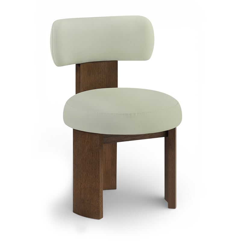 Meridian Furniture Atelier Mint Vegan Leather Dining Chair (Set of 2)