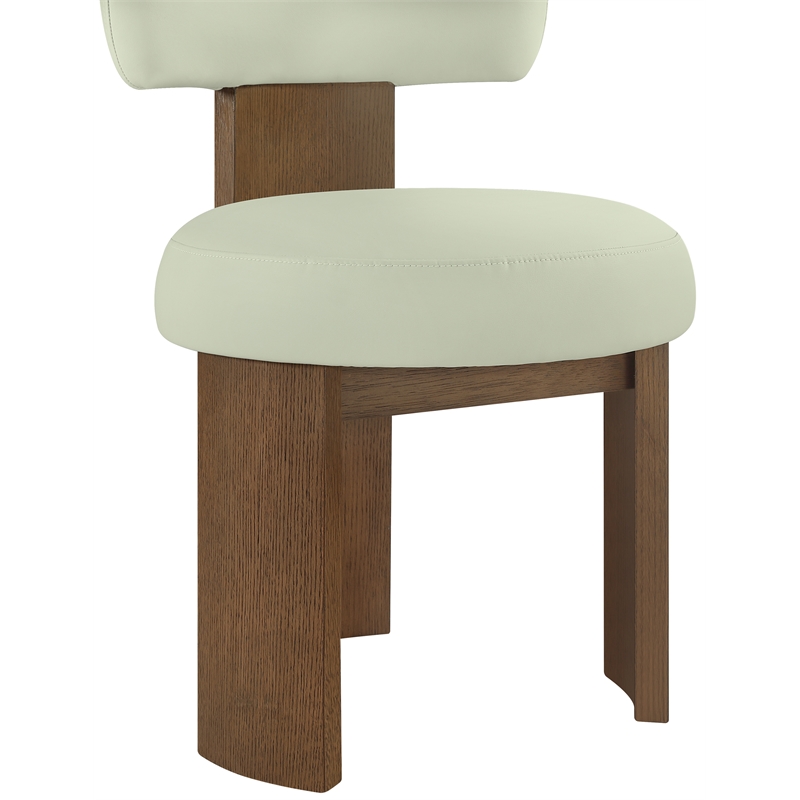 Meridian Furniture Atelier Mint Vegan Leather Dining Chair (Set of 2)